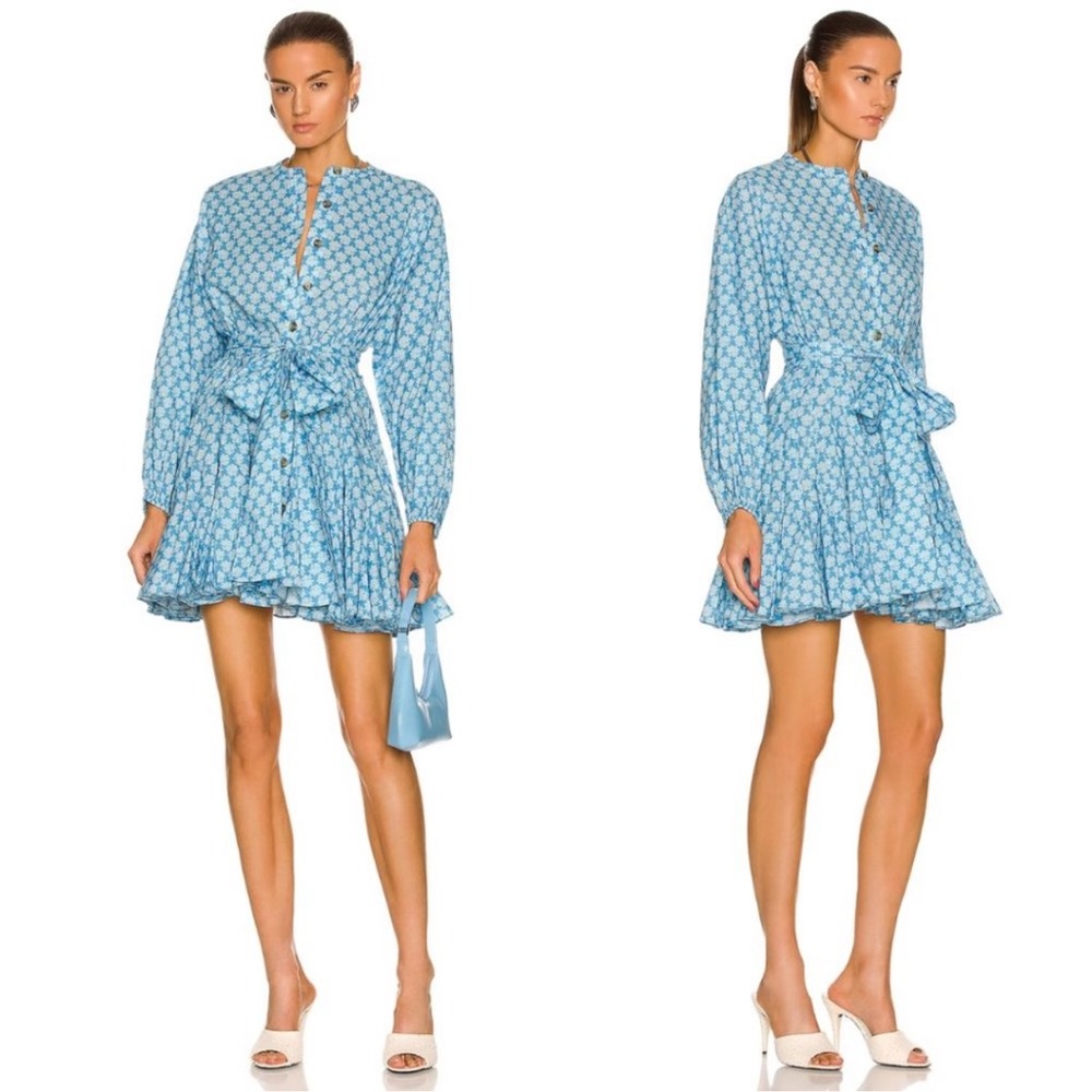 RHODE Emma Dress - Loves Me Not Blue